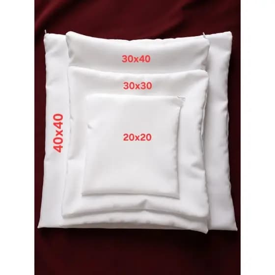 capa de almofadas para sublimação, capa de almofadas no tecido Premium em tamanhos variados kit com 10 unidades.