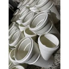 Junção  de 100x75mm de PVC da  Amanco  . kit de 2 peças por 52,90.