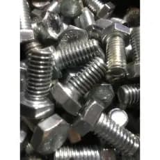 Parafuso sextavado de 1:2”x1” com porca    kit de 10 pçs por 34,90.