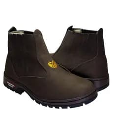 Botinas Bico Redondo MA 35 ao 44 unisex nas cores amarela ,preta e marrom
