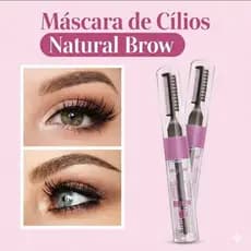 Máscara de Cilios e Sobrancelhas - Natural Brow Incolor - Hello Mini