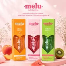 Sérum Facial Ruby Rose Melu Pêssego Melancia Kiwi Skincare Hidratante Facial