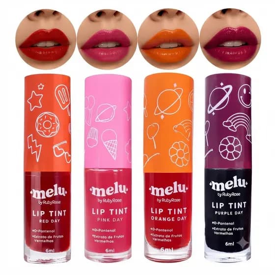 Lip Tint Melu by Ruby Rose - ORIGINAL - Acabamento Mate 6ml