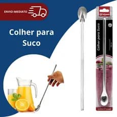 Colher para suco e bebidas ou drinks