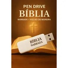 ️ PEN DRIVE -  BÍBLIA NARRADA – VOZ DE CID MOREIRA ️