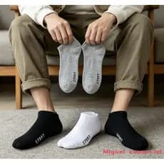 Meias  Kit 3,6 ou 12 Pares cano curto suport