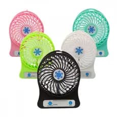 Mini Ventilador Portátil De Mesa Mão 3 Velociades  Pronta Entrega Envio Rápido