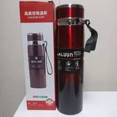 Garrafa Térmica Inox 1000ml  1Lt Inox / 800ml / 600ml Inox 1Lt Camada Dupla Top Pronta Entrega