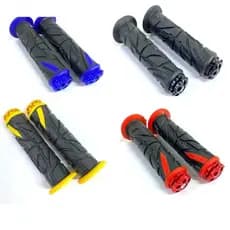 Par de Manopla Punho de Moto Esportivo Original Modelo Spider Universal Alumínio