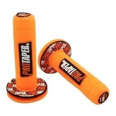 Par Manopla Punho Protaper Original Laranja Para Motocicletas e Motos