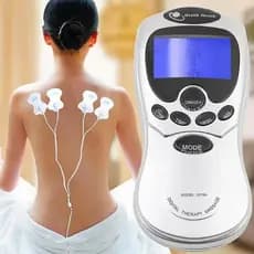 Aparelho de Fisioterapia Portátil Massageador Elétrico  terapia digital 8 Modos