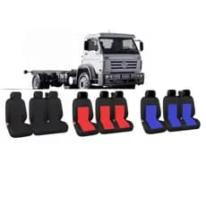 Capas bancos couro caminhao worker volkswagem vw 8120 vw 8140 vw 8150 vw 8160