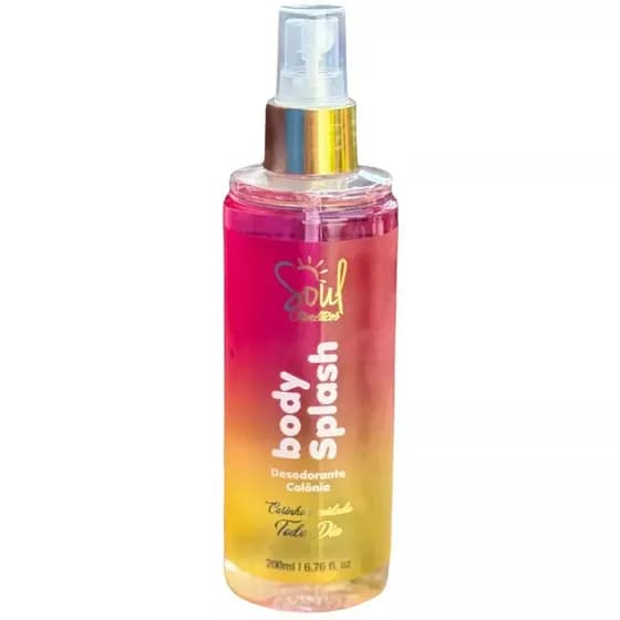 Body Splash Soul Cosméticos 200ml PARADOX VG