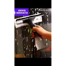 Rodo Limpa Vidro Spray Reservatório 2em1 Limpeza Espelho Box Janela