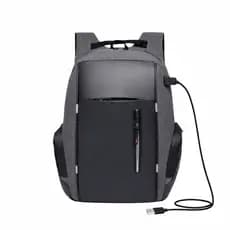 Mochila Notebook Impermeável Entrada USB Reforçada Viagem Antifurto