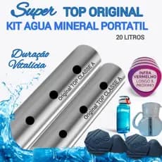 Kit 02 Super MIneralizador TOP Ionizador alcalinizador.Água Alcalina Água Mineral  Purificador 30 anos  longa duraçãoTOP