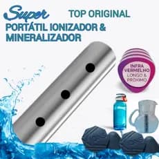 SUPER BASTAO MINERALIZADOR IONIZADOR TOP - CLASSE A - AGUA ALCALINA MINERAL DURAÇÃO ATE 30 ANOS