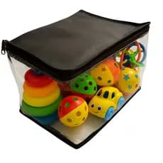 5 Saco Organizador Guarda Roupa Brinquedos Revistas