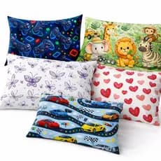 Fronhas 400 Fios Macia Capa Para Travesseiro Fronha Estampada Infantil