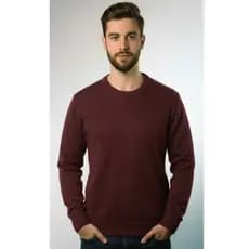 Blusa Suéter Masculino de Tricot Lã Blusão Grossa Manga Longa Inverno Alta Qualidade Quadriculado
