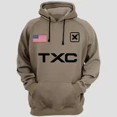 Moletom TXC Canguru Masculino Flanelado Com Capuz Blusa de Frio Inverno Premium Streetwear Casual