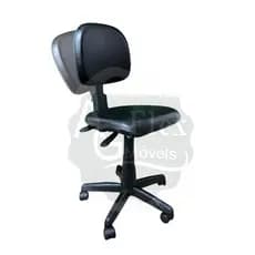 Mocho Ergonômico NR17 regulável. preta! Estética, Odonto, Fisioterapia, Tatuador, Podólogo