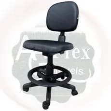 Mocho Ergonômico encosto regulável estética, manicure, fisioterapia, tatuador, podólogo