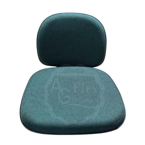 Conjunto assento encosto cadeira Secretária na cor verde com preto - Espuma injetada