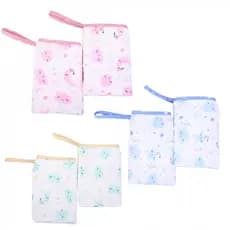 Kit Paninho de Boca Soft Premium Babador Babinha Fralda de Boca Bebê 20x40 cm 2 Unidades Recém Nascido