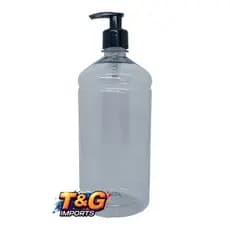 Kit 2 Frascos pet 1L Com Válvula Pump / Bico de Pato 28/410 Diversas Cores
