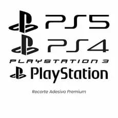 Adesivos Playstation Logo Recortado Em Vinil Para PS5 PS4 PS3 Pc Gamer Setup Gamer Customização Console Notebook bj