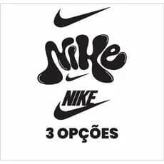 Adesivo N.ike 3 Opções Para Carro Moto Capacete Notebook Várias Opções E Modelos Disponíveis À Prova D'água