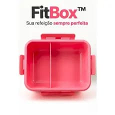 Marmita FitBox™ Anti Vazamento com Divisória para Academia Trabalho e Faculdade
