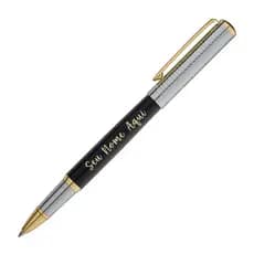 Caneta Crown Roller Regent Perosnalizada Luxo Presente Premium Top Gravação Nome Laser