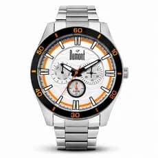 Relógio Dumont Masculino Analógico Prata Original Presente Pai Namorado Garantia Elegante Casual