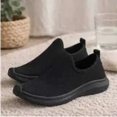 Tênis Meia Feminino Calce Fácil Slip on Leve e Macio