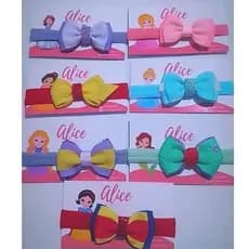 Laços RN Princesas/ laços RN / laços princesas/ Laço Bela RN /laço Ariel/laço branca de neve/laço cinderela/laço Aurora