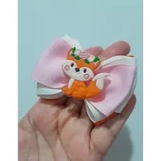 Laço Raposinha/ Laço raposa/ laço infantil/laço de cabelo infantil / presilha de cabelo / acessórios femininos