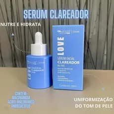 Ação Clareadora Sérum Facial Nutre  Hidrata Clareia Vegano Oil Free 30ml