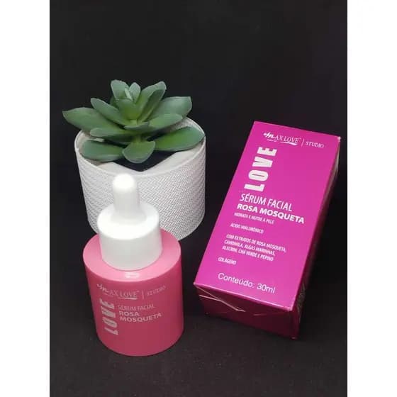 Sérum Facial Rosa Mosqueta 30ml - Hidratação e Regeneração Imediata