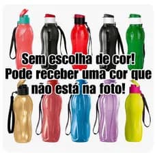 Eco Tupper Garrafinha para Agua 500 ml Tupperware Sem Escolha de Cor
