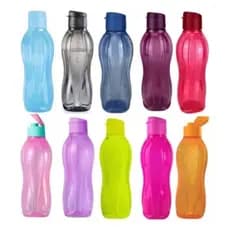 Eco Tupper Garrafa Tupperware 1 litro cores diversas