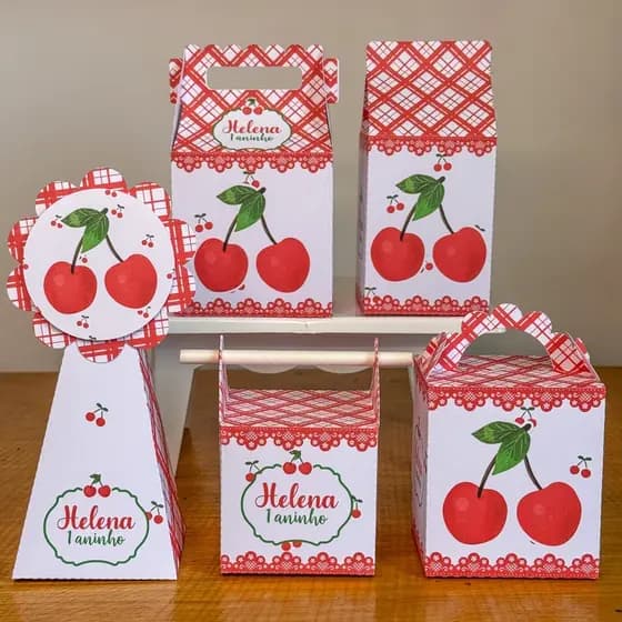 kit só um Bolinho - CEREJINHA LEMBRANCINHAS DE ANIVERSARIO