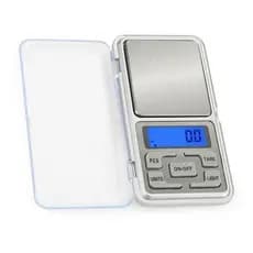 Mini Balança Digital Alta Precisão Escala 0.1 Gr Até 500 Gr