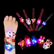 Pulseira Luminosa Led Com Desenho Luminoso / Pulseira Infantil / Presente