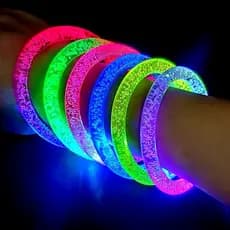 Venda A Quente Pulseira De Iluminação Acrílica LED Kids Toys
