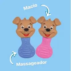 Chocalho Mordedor Macio C/barulho Suave Cachorro Dog