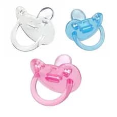 Chupeta 100% Silicone Bico Ortodontico Pepeta Saquinho