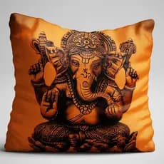 CAPA DE ALMOFADA indiana ganesha ZEN 40X40CM
