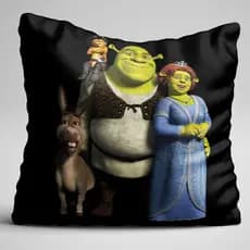 capa de almofada Shrek 40cmx40cm